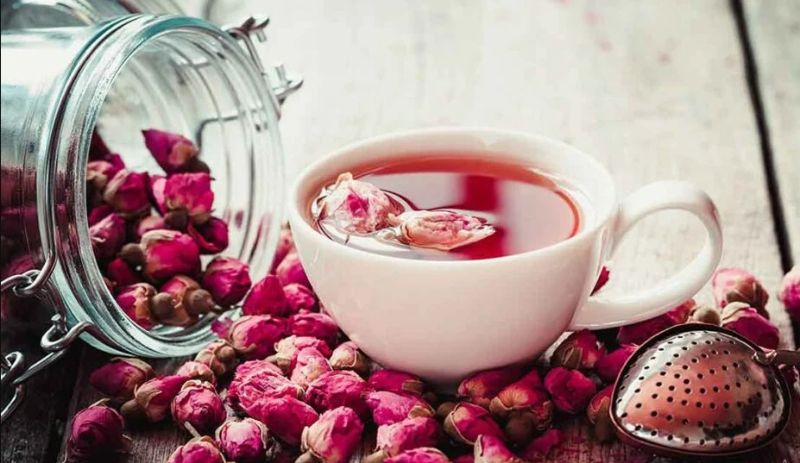Top 10 loại trà thảo mộc dễ ngủ nên dùng 6 Trà hoa hồng
