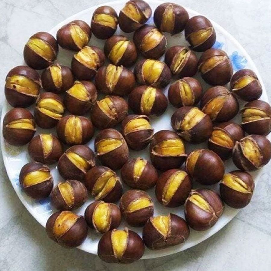 Hướng dẫn 2 cách rang hạt dẻ ngon tại nhà thơm nức mũi 3 Cách rang hạt dẻ trùng khánh với bơ.
