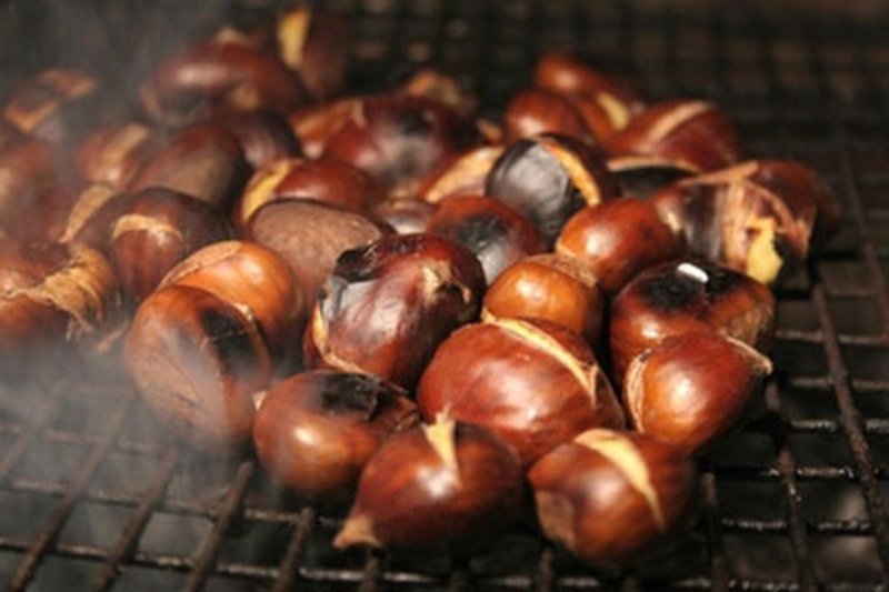Cách bảo quản hạt dẻ đã rang chín.