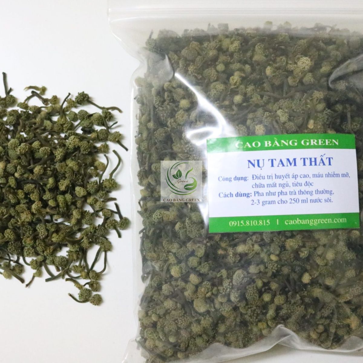 Nụ Hoa Tam Thất - 250g 3 Cách dùng nụ tam thất