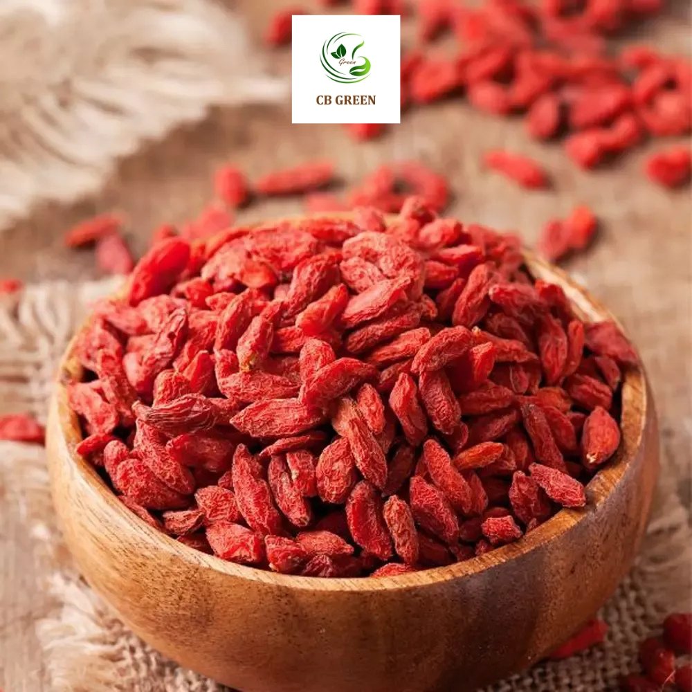 Sản phẩm kỳ tử đỏ (câu kỷ tử) sấy khô tại Cao Bằng Green
