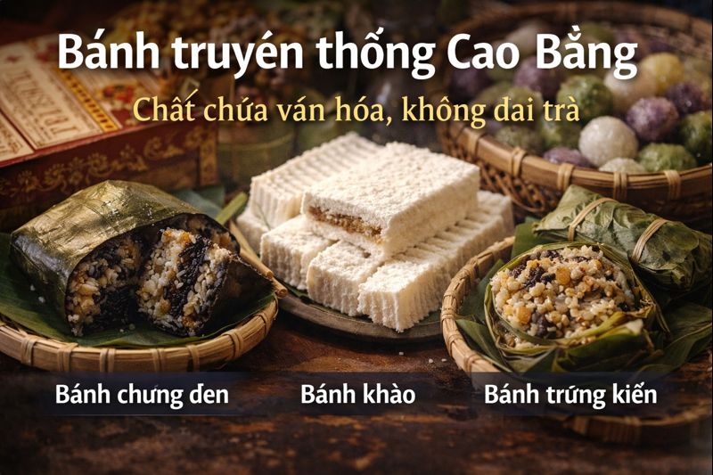 Các loại bánh đặc sản Cao Bằng nổi tiếng