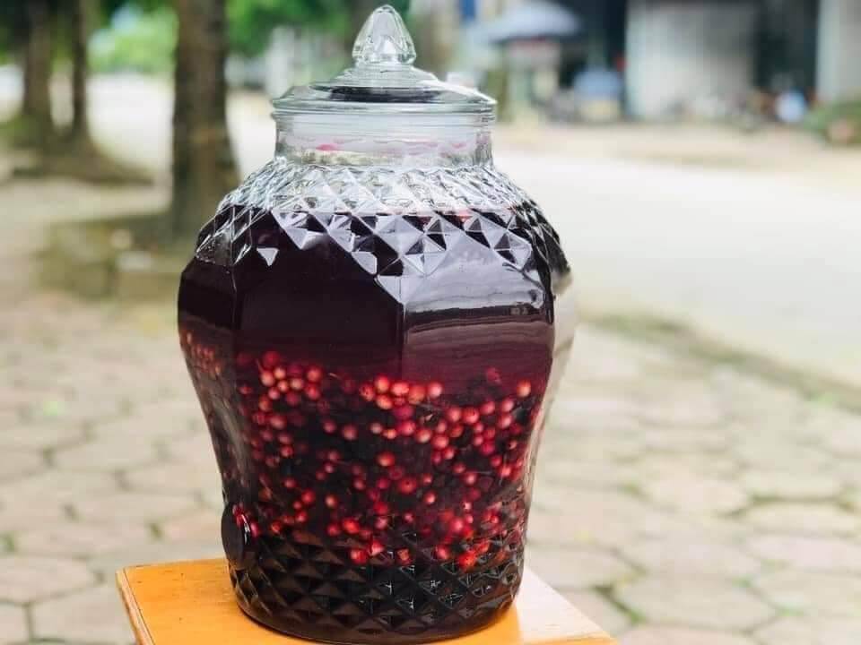 Cách ngâm rượu ngô tím