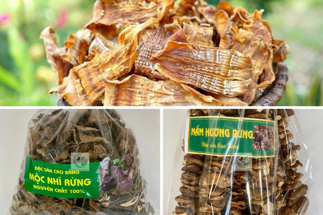 Đặc sản Cao Bằng làm quà: Nên mua gì ngon, dễ bảo quản? 5 Măng khô, nấm hương, mộc nhĩ – quà bếp núc thiết thực