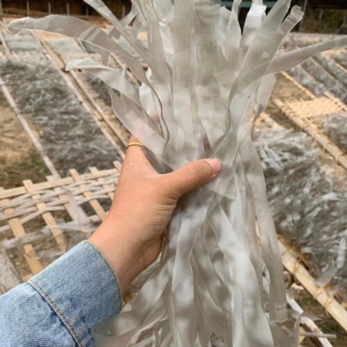 Miến Dong Sợi To Thái Tay Điện Biên - 1 Kg 6 Mua Miến dong sợi to thái tay Điện Biên