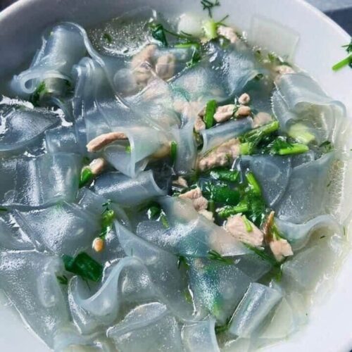 Miến Dong Sợi To Thái Tay Điện Biên - 1 Kg 9 Miến dong sợi to thái tay Điện Biên