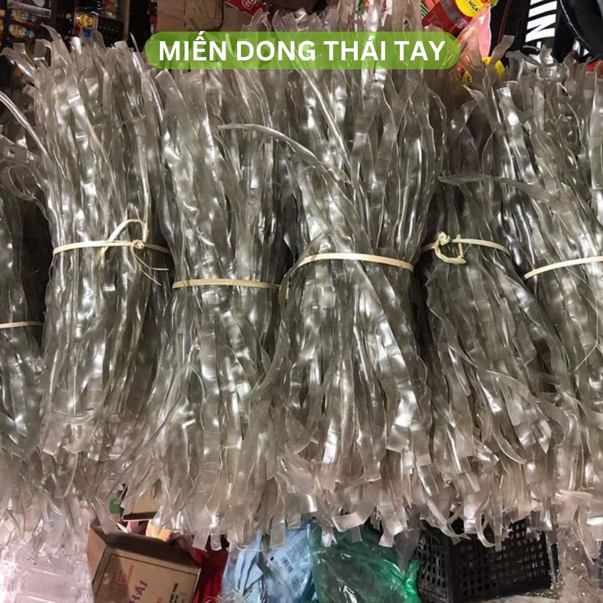 Miến Dong Sợi To Thái Tay Điện Biên - 1 Kg 10 Miến dong sợi to thái tay Điện Biên - Cao Bằng Green