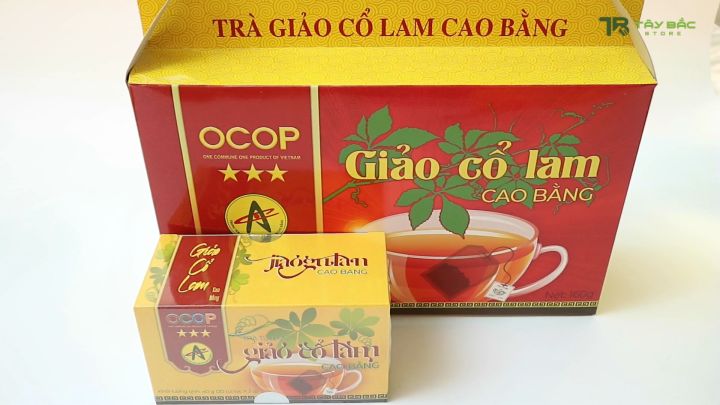Đặc sản Cao Bằng làm quà: Nên mua gì ngon, dễ bảo quản? 6 Trà giảo cổ lam túi lọc Cao Bằng